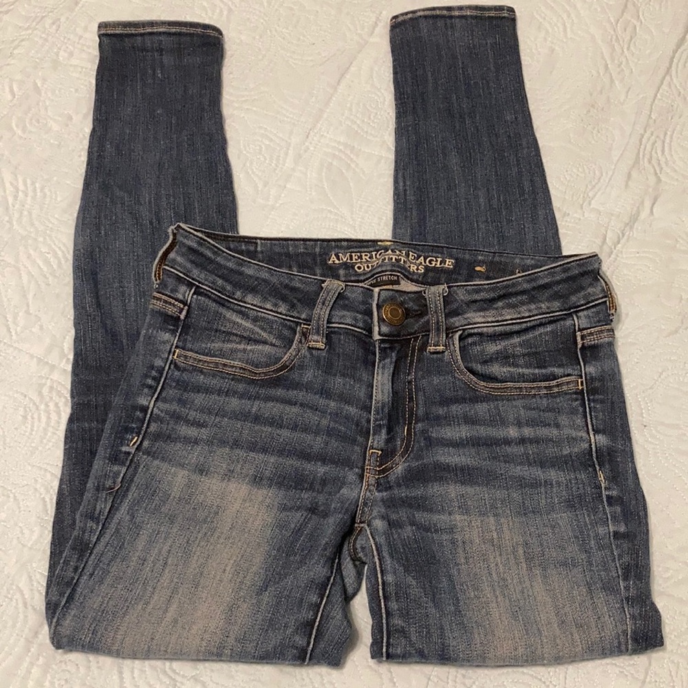 AE Super Stretch Jegging Size 2